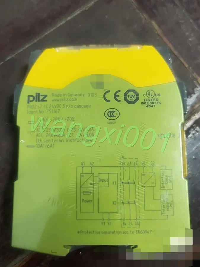 Реле безопасности PILZ 750167 Safety Relay PNOZ s7.1 24VDC 3 n/o
