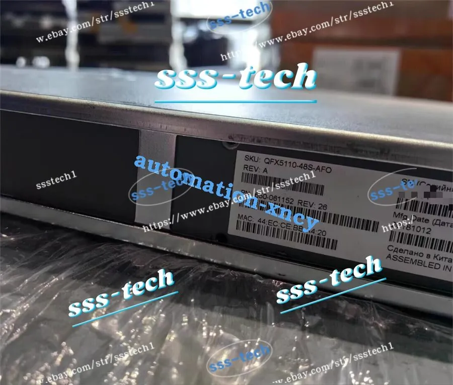 Коммутатор Juniper QFX5110-48S-AFO Switch 48x SFP+ & 4x QSFP28 40/100GbE Dual AC
