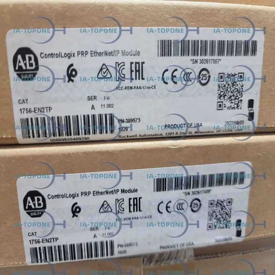 Коммуникационный модуль ~ 1pc Allen-Bradley 1756-EN2TP