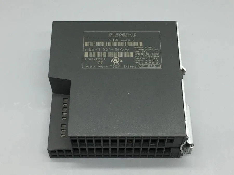 Блок питания Siemens 6EP1 331-2BA00 Sitop Power 2 Power Supply Din Rail 24VDC 2A