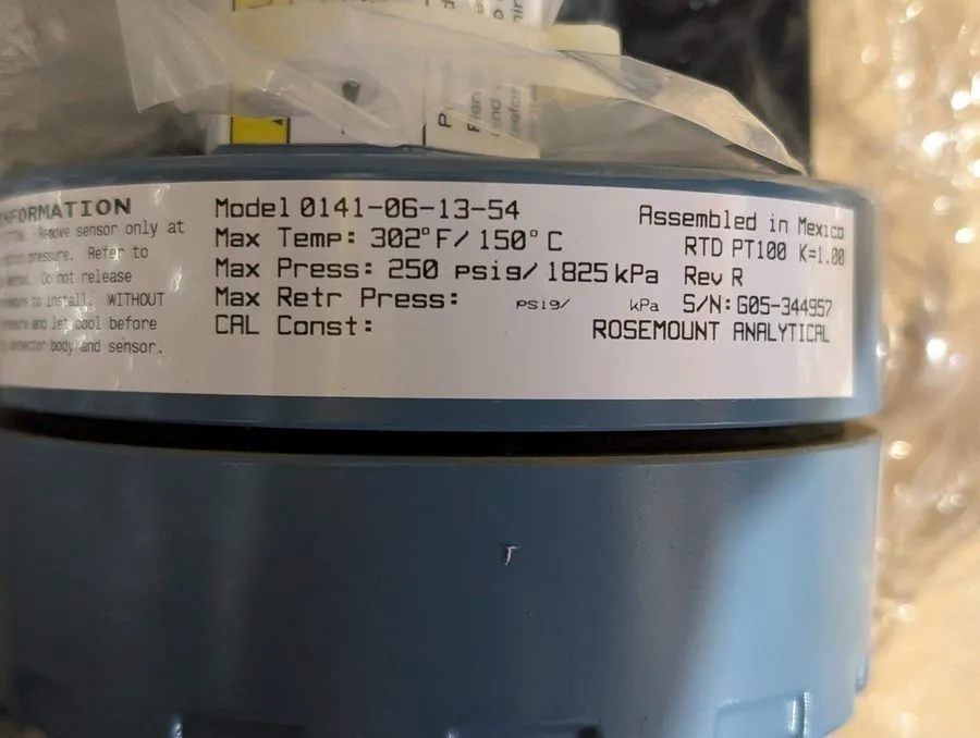 Датчик температуры Rosemount Conductivity Transmitter RTD PT100