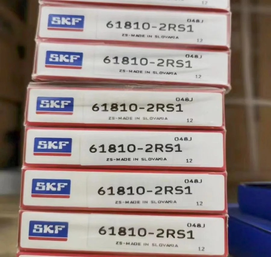 Подшипник SKF 61810-2RS1 SINGLE ROLL BEARING