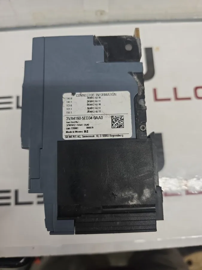 Автоматический выключатель SIEMENS CIRCUIT BREAKER 3VA4160-5ED34-0AA0 60A 600Y/3