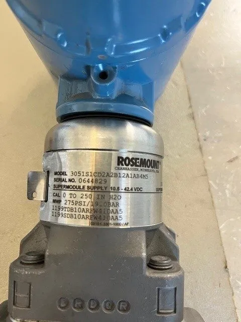 Датчик давления Rosemount 3051S1CD2A Differential Pressure Transmitter with Disp