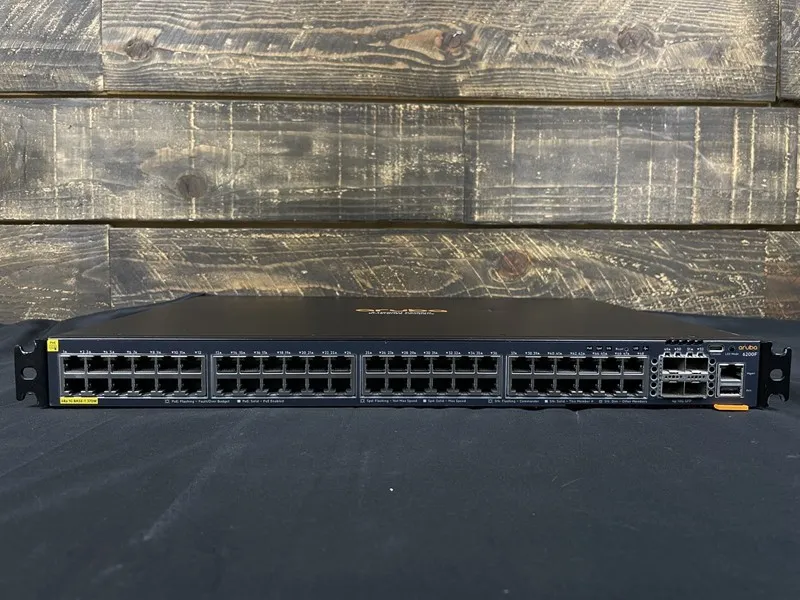 Коммутатор Aruba CX 6200F JL727A 48-Port PoE+ Switch 4x SFP+ 370W — фото лота 1