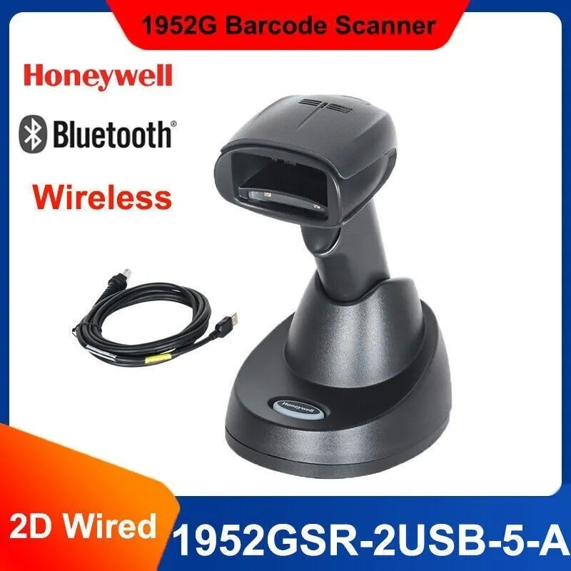 Сканер штрих-кода Honeywell 1952GSR-2USB-5-A Xenon Wireless 2D Imager Barcode Sc