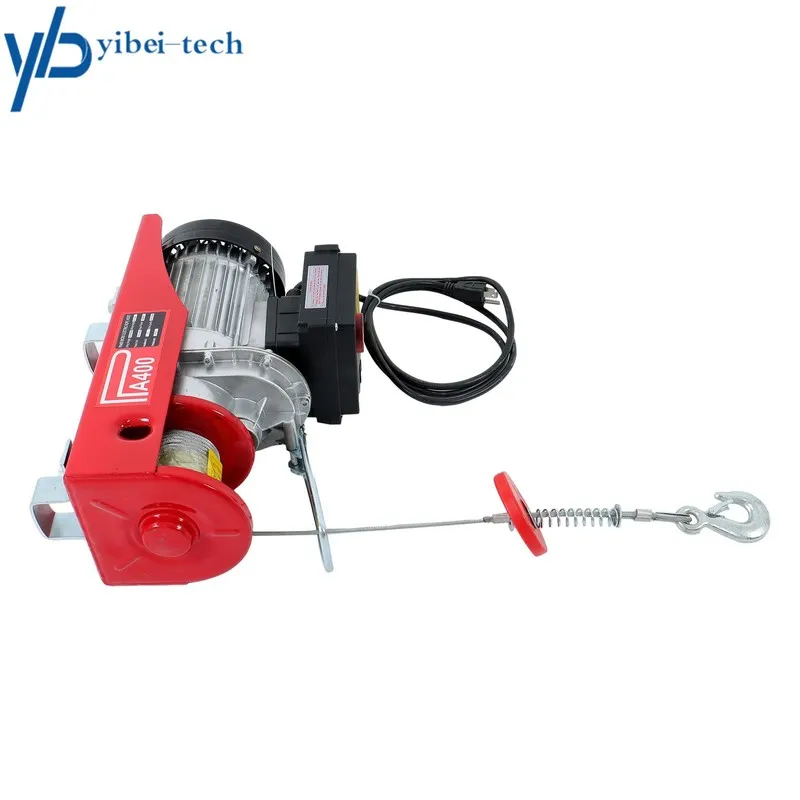Таль Electric Hoist 880lbs with 328ft Remote Control 110 V, 40ft/20ft Lifting He — фото лота 2