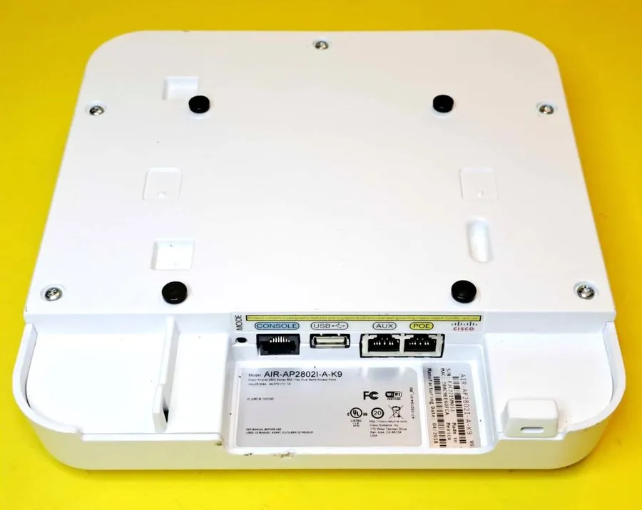 Точка доступа CISCO AIR-AP2802I-A-K9 AIRONET 2800 SERIES WAVE 2 INDOOR ACCESS PO