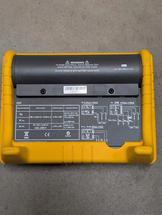 Тестер FLUKE 1625 ADVANCED EARTH/GROUND TESTER GEO