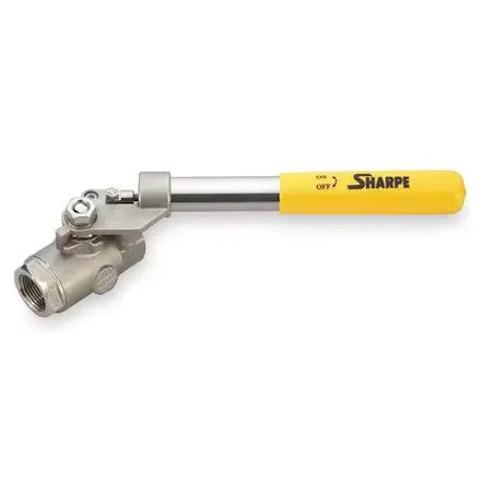 Клапан SHARPE 4351012360 Manual Two-Way Ball Valve: 1 in, 316 Stainless Steel 1P