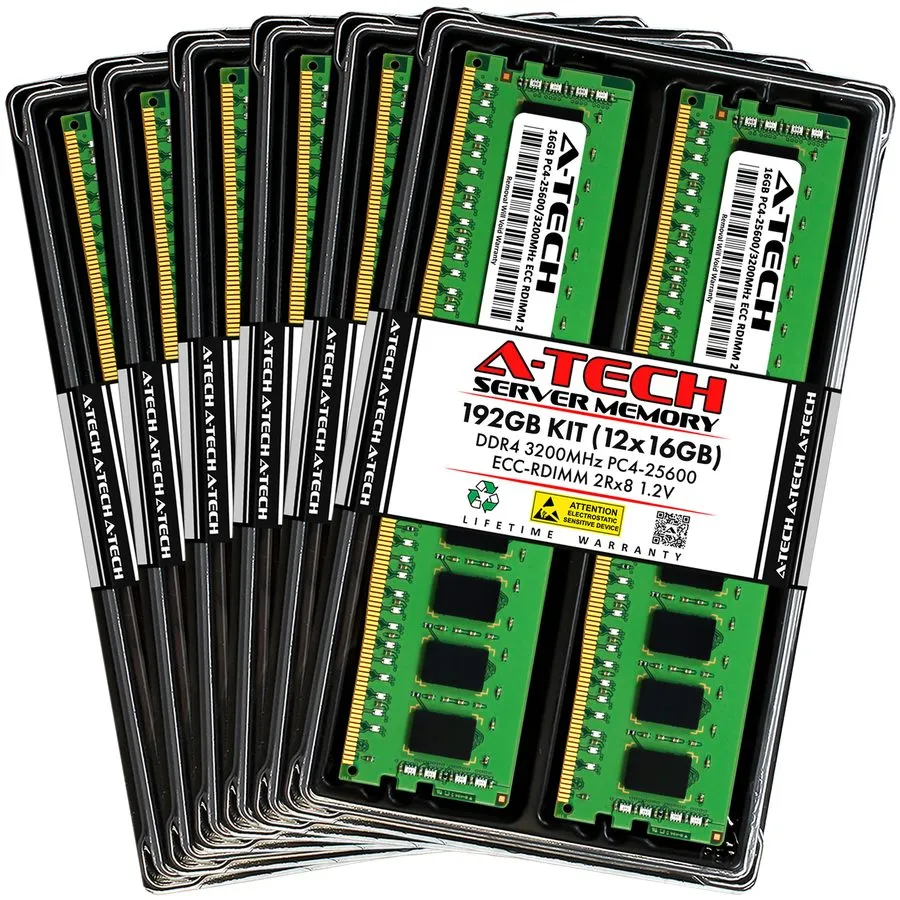 Модуль памяти 1.5TB 12x 128GB PC4-3200 RDIMM Supermicro B11SPE-CPU-TF Memory RAM
