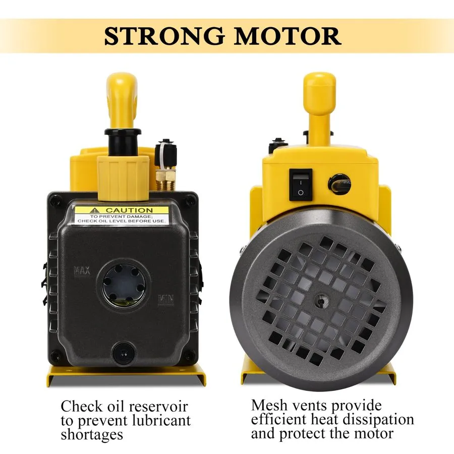 Насос FAVORCOOL FC-36T 3.6CFM 1/4HP Vacuum Pump — фото лота 2
