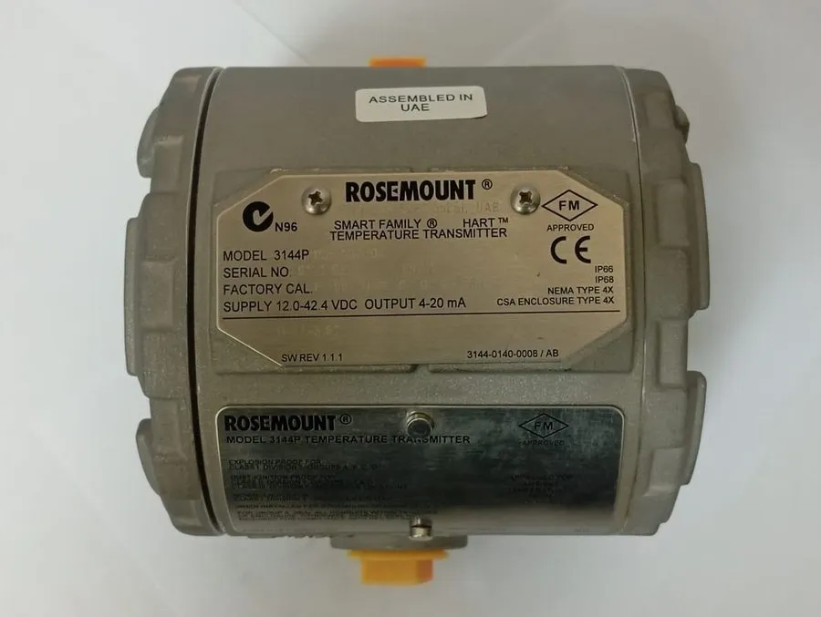 Датчик температуры Rosemount / HART Temperature Transmitter / 3144P / PT100, 4 W