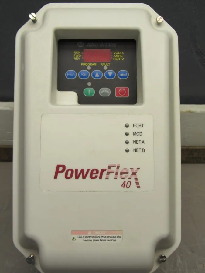 Частотный преобразователь ALLEN BRADLEY AC DRIVE POWERFLEX-40 22B-D6P0N104 2.2KW