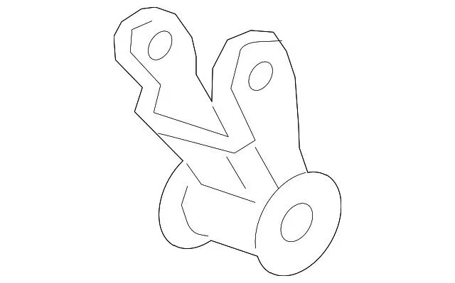 Такелажная скоба GM Rear Spring Shackle 23341158 — фото лота 1