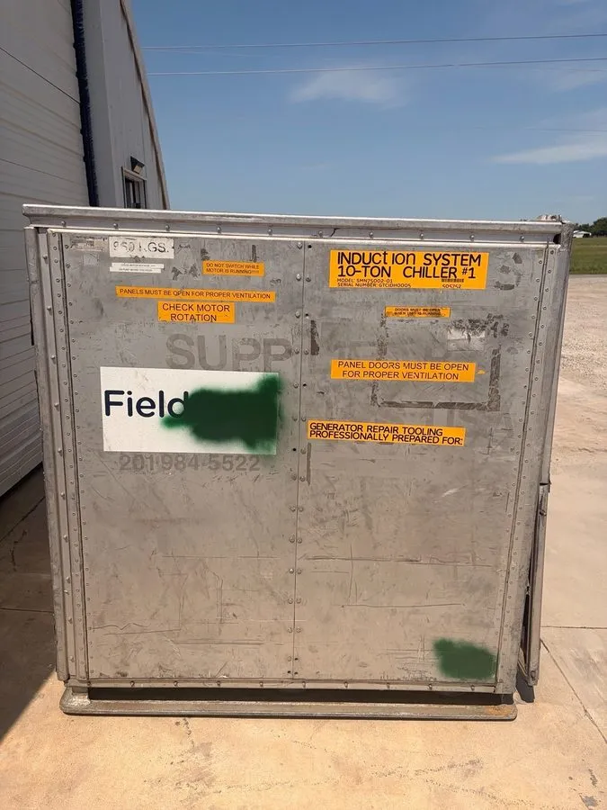 Чиллер Mannings SMN75002-01 10 Ton Industrial Process Water Chiller 480V 3PH — фото лота 4