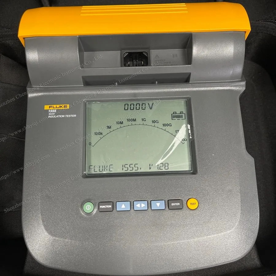 Тестер Fluke 1555 Megohmmeter/Insulation Resistance Tester, 10kV, 2 teraohm — фото лота 2