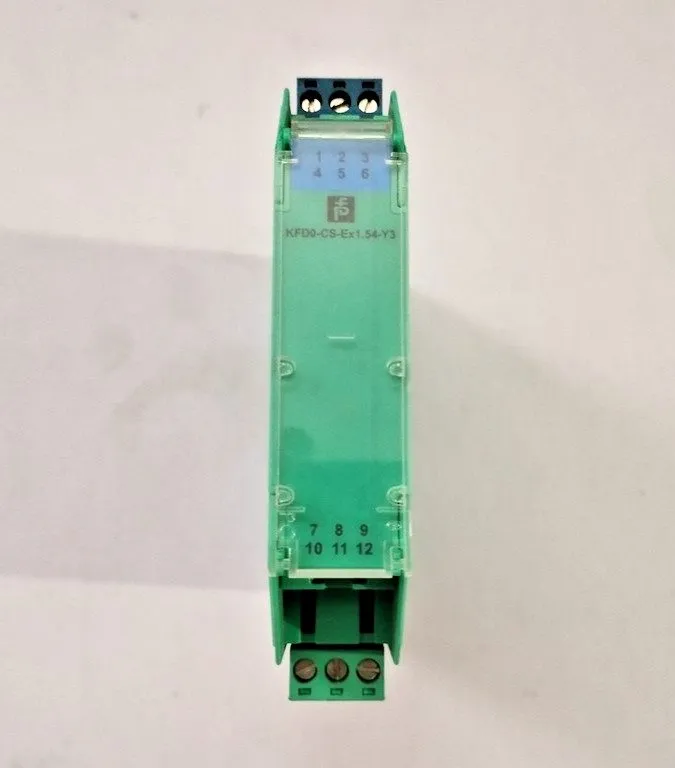 Датчик Pepperl+Fuchs KFD0-CS-Ex1.54-Y3 Intrinsic Safety Isolator 28V 93mA K-Syst — фото лота 1