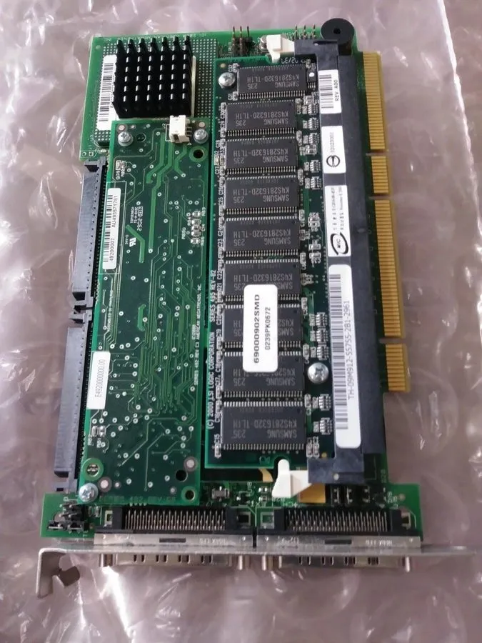 Контроллер Dell PowerEdge 128MB PCI-X SCSI Server Raid Controller 9M912