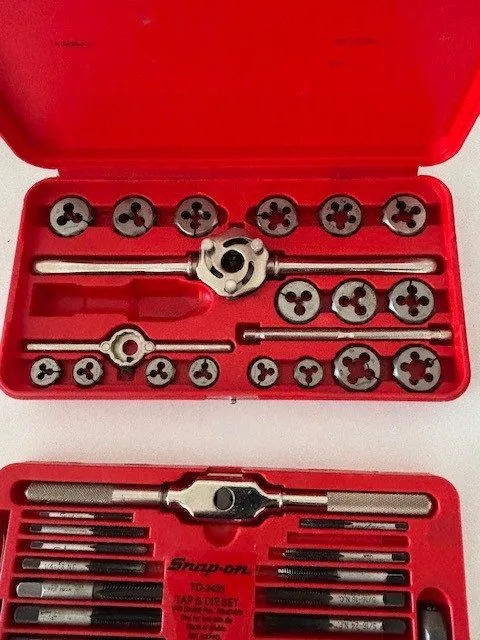Режущий инструмент Snap-on TD-2425 41-Piece Tap & Die Set 1/4"-1/2" SAE