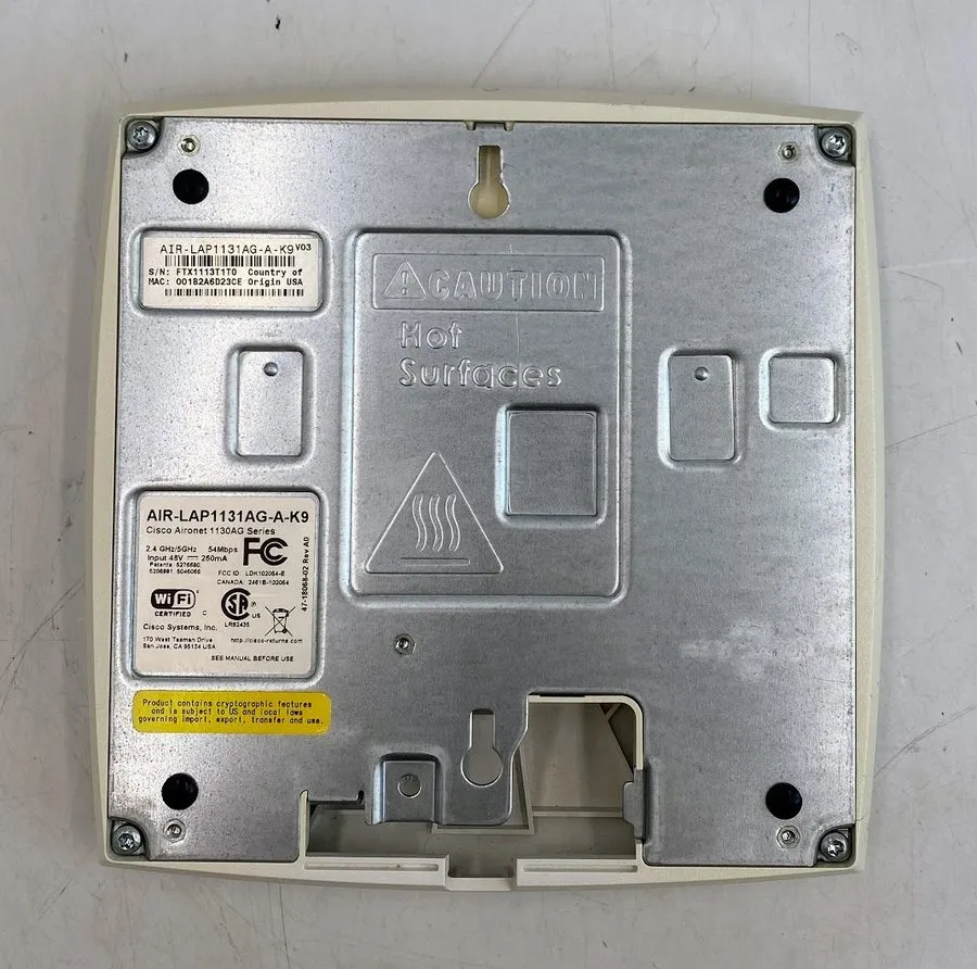 Точка доступа Wi-Fi Cisco AIR-LAP1131AG-A-K9 Aironet Wireless Access Point #1130 — фото лота 2