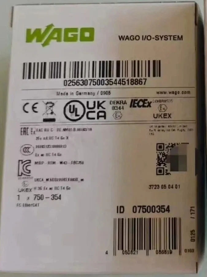 Модуль ввода-вывода WAGO 750-354 Analog Output Module