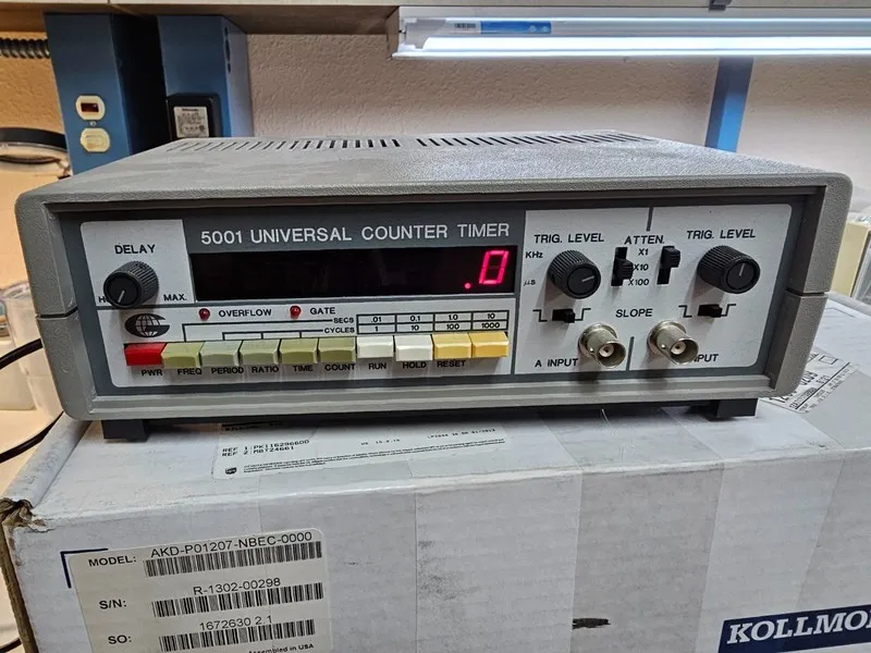 Тестер Global Specialties 5001 Frequency Counter 1005-5001 — фото лота 1