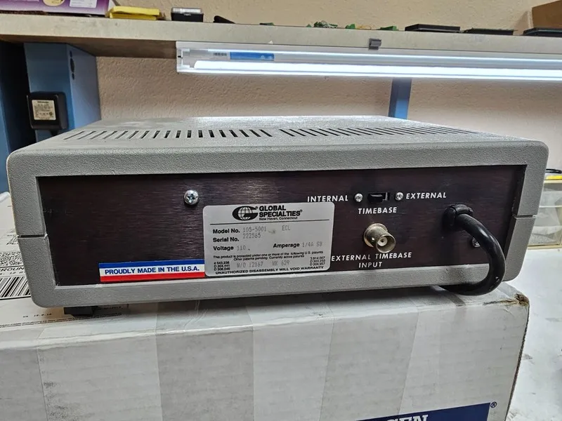 Тестер Global Specialties 5001 Frequency Counter 1005-5001 — фото лота 2