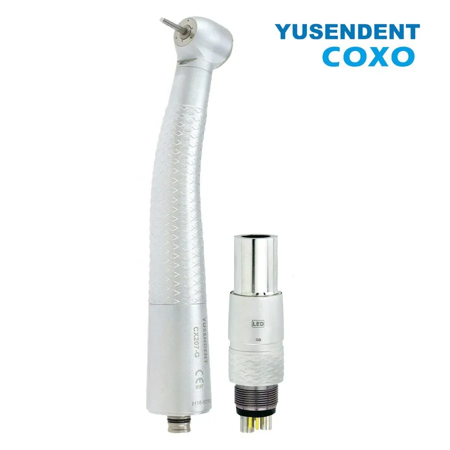 Стоматологический наконечник COXO Dental Handpiece Fiber Optic High Speed Turbin — фото лота 3