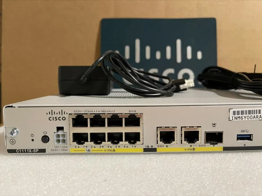 Маршрутизатор Cisco Systems C1111X-8P ISR 1100 8 Ports Dual GE WAN
