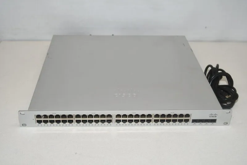 Коммутатор Cisco Meraki MS350-48LP 48-Port GbE PoE Cloud Managed Switch 4xSFP+ — фото лота 1