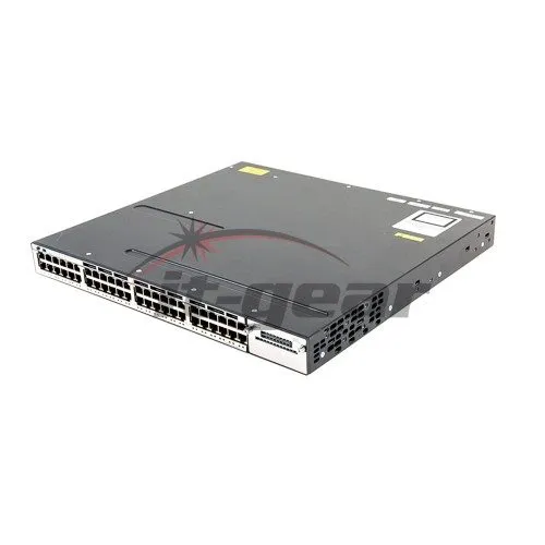 Коммутатор Cisco WS-C3750X-48P-S 48 Port PoE Gigabit Switch W/C3KX-NM-10G