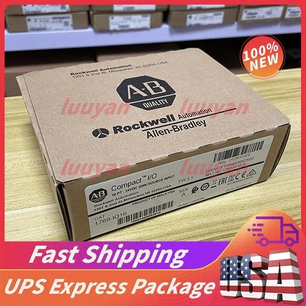Модуль ввода-вывода Allen-Bradley Brand Sealed 1769-IQ16 CompactLogix 16-point F