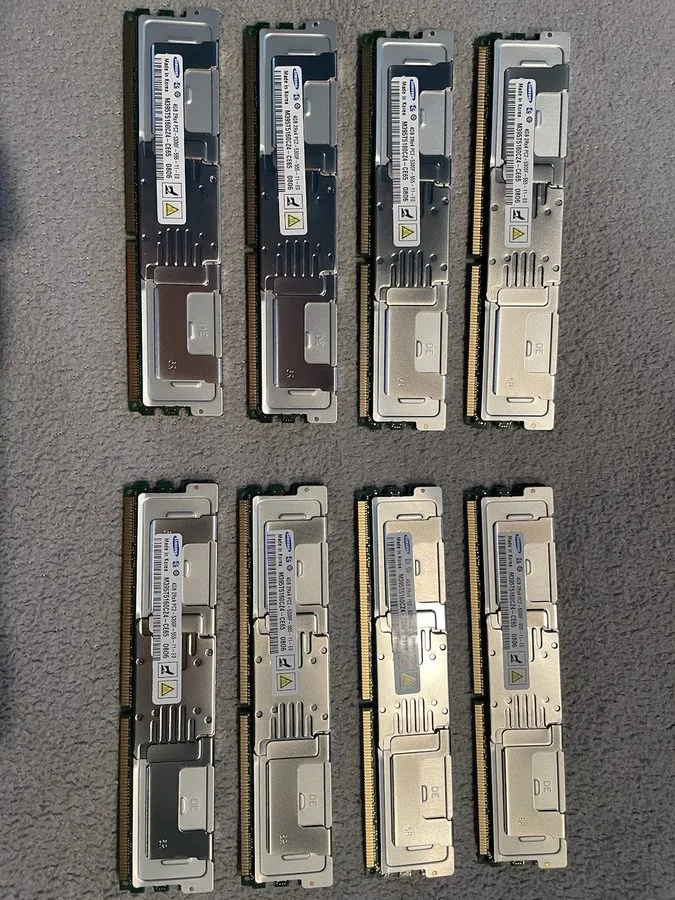 Модуль памяти SAMSUNG 32GB (4GB X 8) SERVER RAM M395T5160CZ4-CE65 — фото лота 2