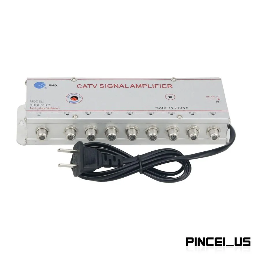 Усилитель ТВ-сигнала JMA 1030MK8 Cable TV Signal Booster CATV Signal Amplifier 1 — фото лота 1