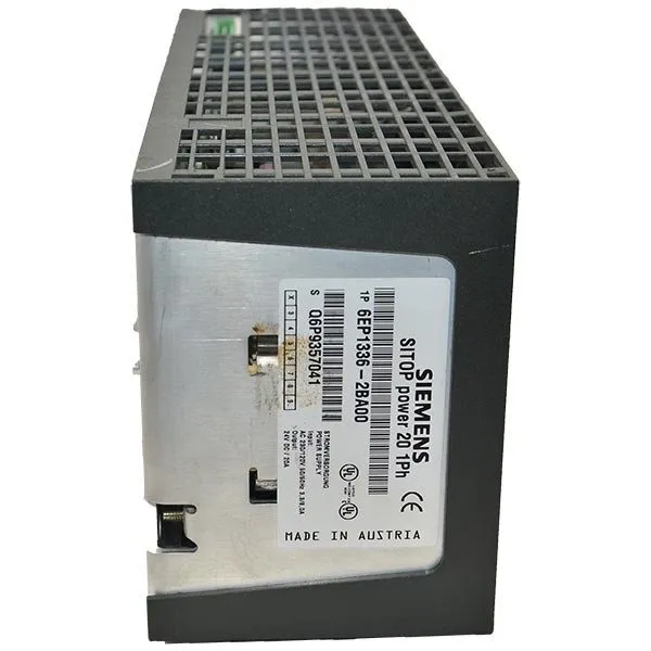 Блок питания Siemens SITOP Power Supply 6EP1336-2BA00, 20 AMP 24VDC