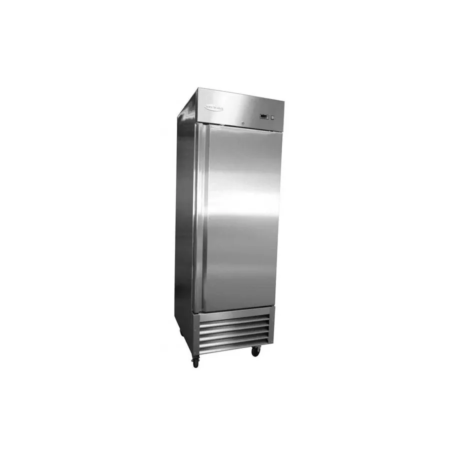 Морозильный шкаф Serv-Ware RF1-19-HC 26" 2-Section Reach-In Freezer w/ Solid Doo — фото лота 1