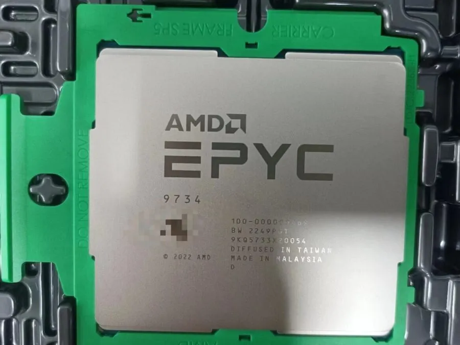 Процессор AMD EPYC 9734 Unlocked CPU Processor 3.0GHz 112 Core 224 Thread SP5 25