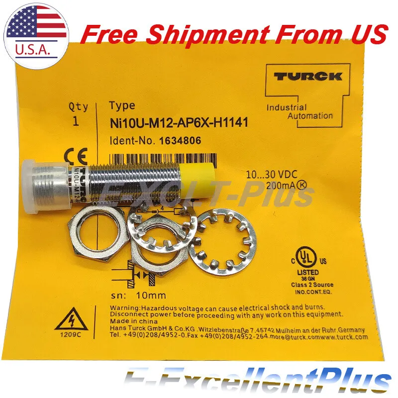 Датчик приближения Turck NI10U-M12-AP6X-H1141 Proximity Switch Sensor va