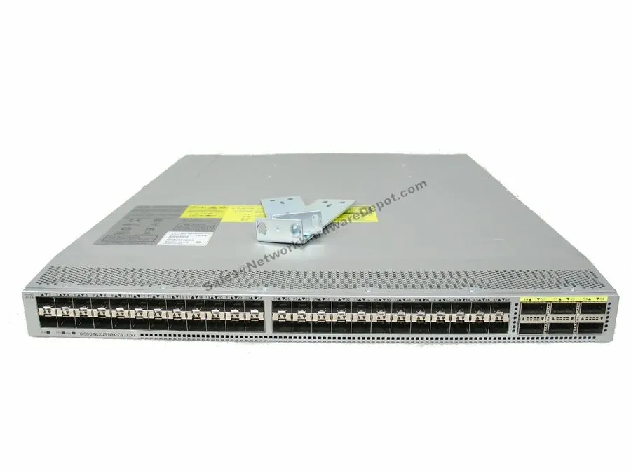 Коммутатор Cisco Nexus N9K-C9372PX-E Switch 48-Port 10Gb SFP+ 6-Port 40Gb QSFP+