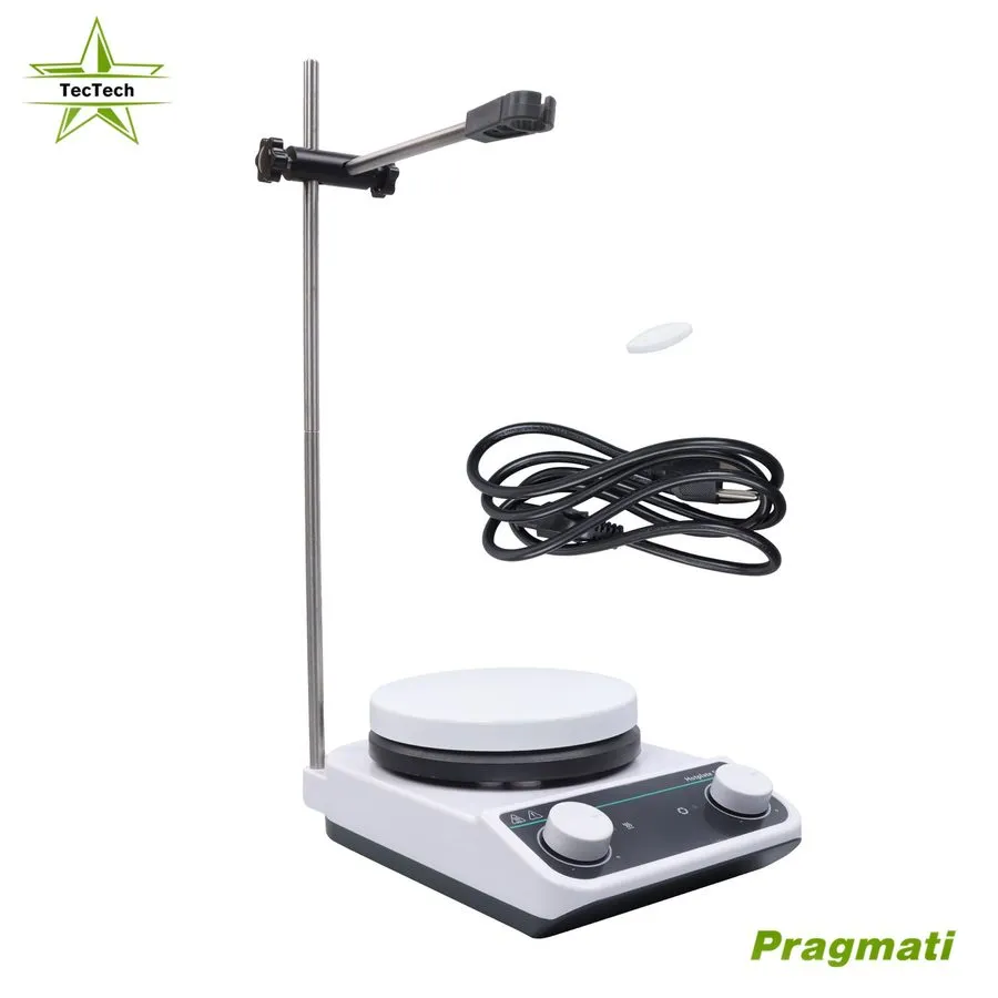 Магнитная мешалка 200-1500 RPM Magnetic Stirrer 6 Multi Position Digital Stir Pl — фото лота 1