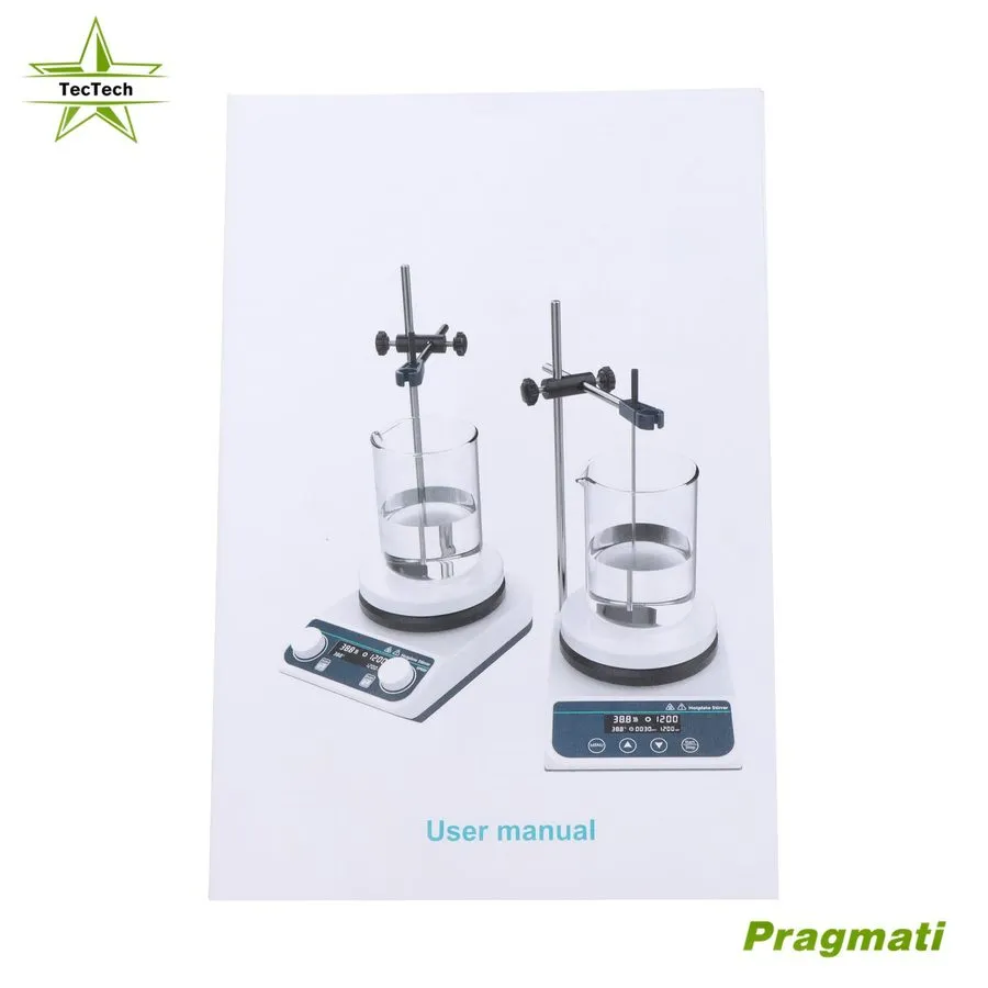 Магнитная мешалка 200-1500 RPM Magnetic Stirrer 6 Multi Position Digital Stir Pl — фото лота 2