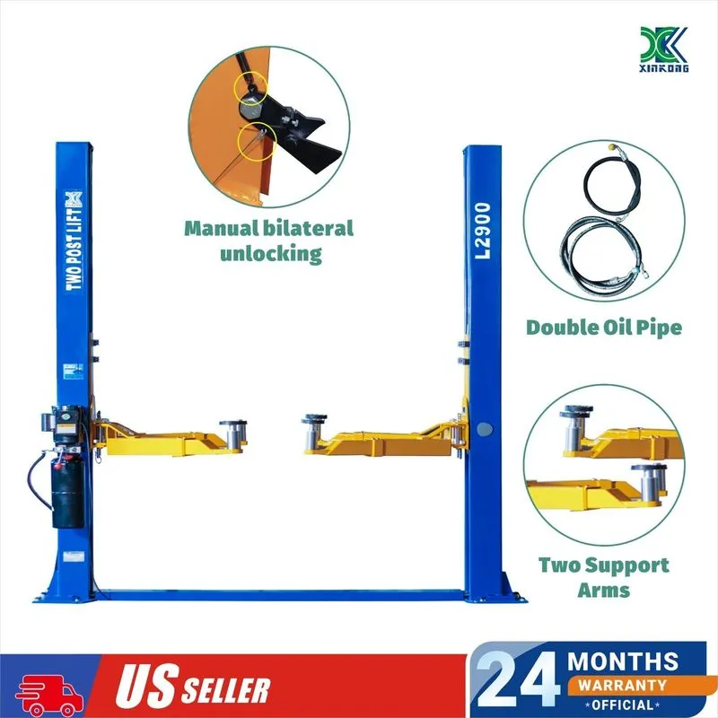 Автоподъёмник 9000lb Double Sided 4 Post Car Lift Standard 78" Increased Height — фото лота 2