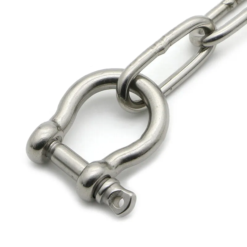 Такелажная скоба Bow-Shackles Stainless Steel A2-Marine Grade Anchor Shackle Mar — фото лота 1