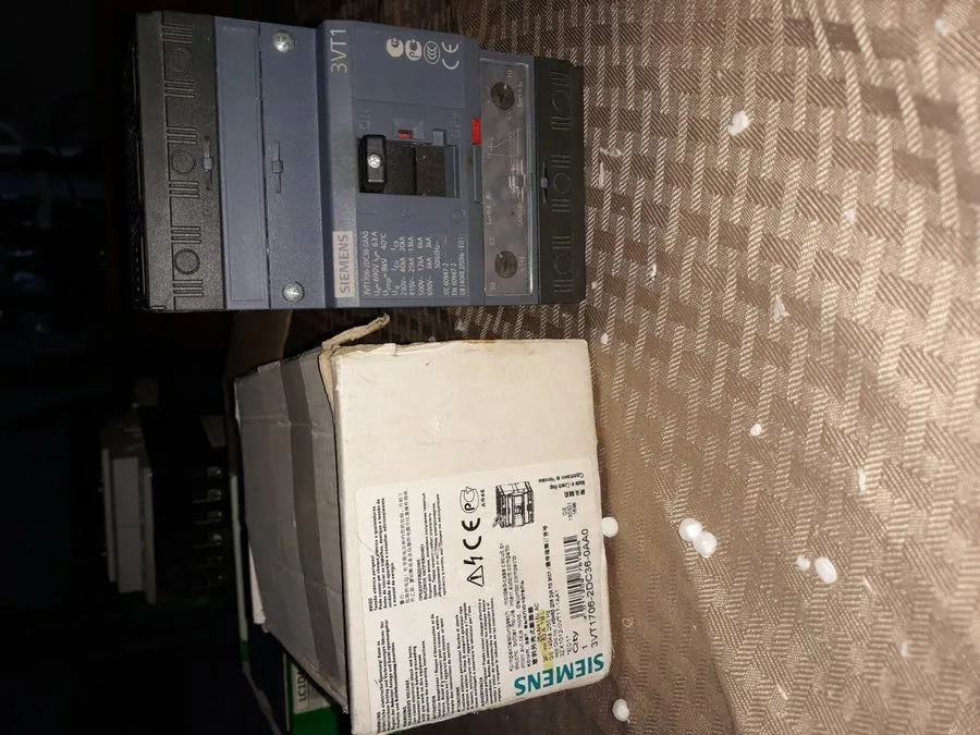 Автоматический выключатель SIEMENS BREAKER 3VT 63 AMP . 3VT1706-2DC36-0AA0 22
