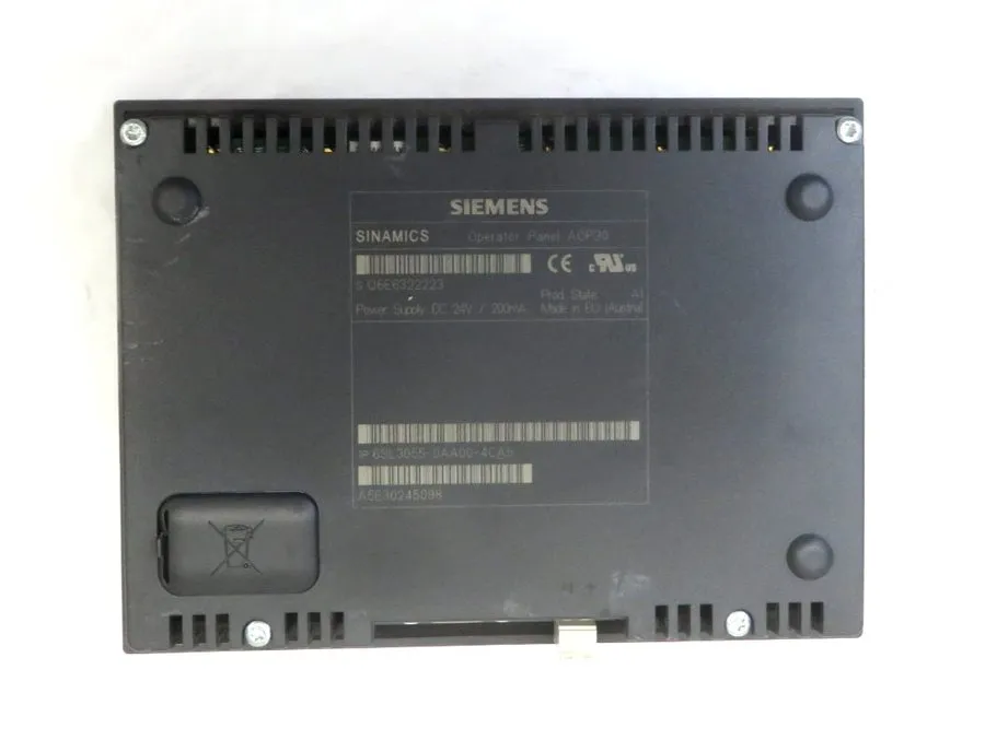 Частотный преобразователь Siemens Sinamics Operator Panel AOP30 6SL3055-0AA00-4C