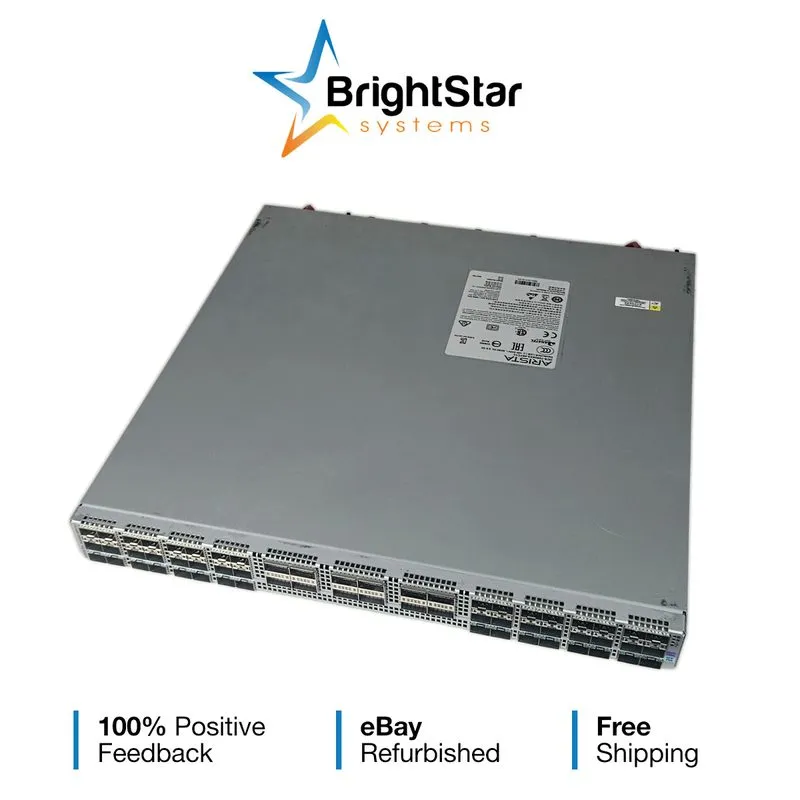 Коммутатор Arista DCS-7050SX3-48YC12-F 48 Port 25G SFP 12X 100GBE QSFP28 Switch — фото лота 2