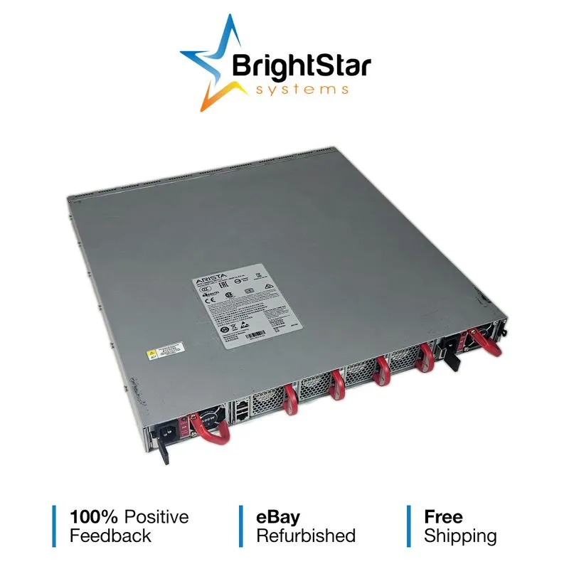 Коммутатор Arista DCS-7050SX3-48YC12-F 48 Port 25G SFP 12X 100GBE QSFP28 Switch — фото лота 4