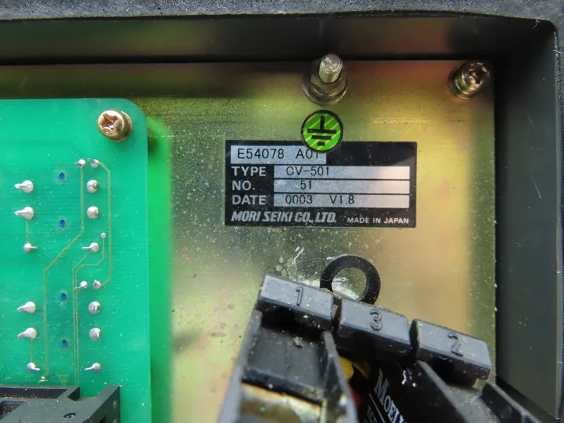 Панель оператора Mori Seiki CV-501 HMI Operator Push Button Control Panel Unit E