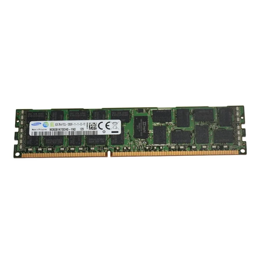 Модуль памяти 2 x 8GB Samsung M393B1K70DH0-YK0 2Rx4 PC3L-12800R DDR3 RAM (16GB i